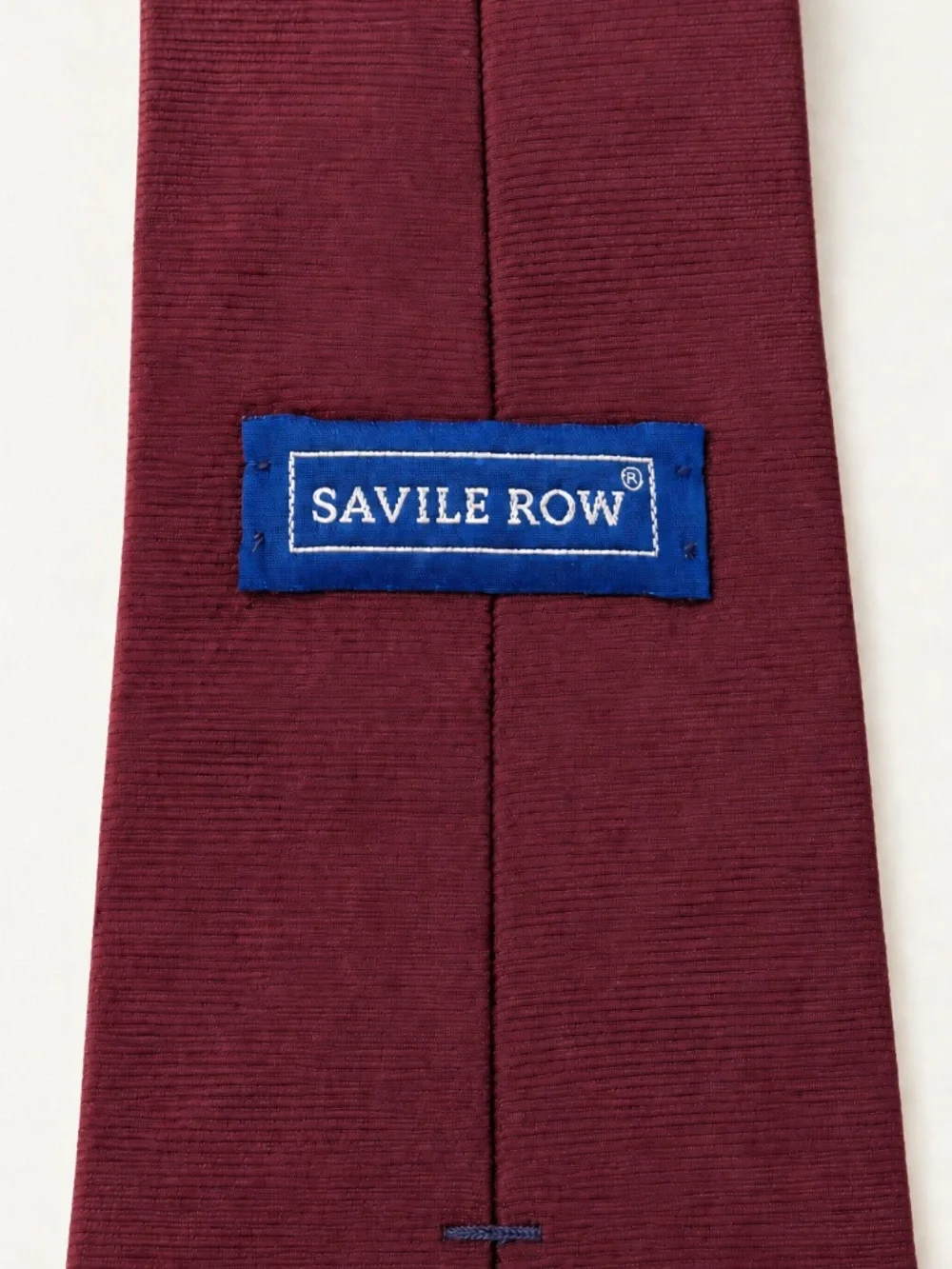 Savile Row Men’s Red Tie 4” x 58” Classic Woven Necktie Business Formal